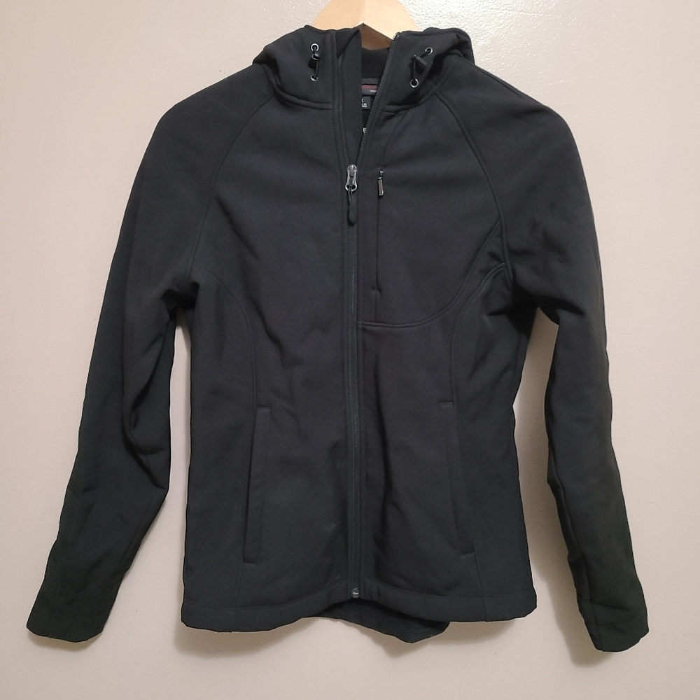 Kirkland Signature Black Weatherproof / Rain Jacket with Hood